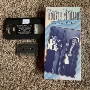 Tommy Dorsey - Frank Sinatra 5 CD set - “The Song Is You” with cassette and VHS